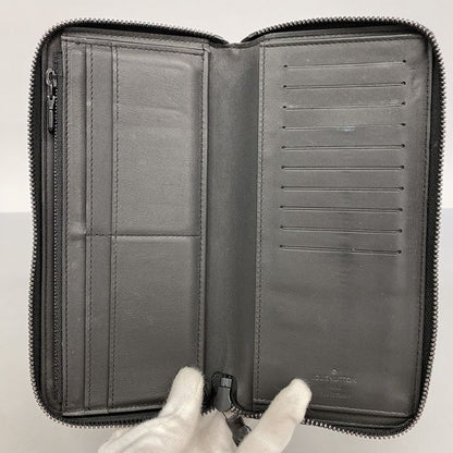 Louis Vuitton Long Wallet Monogram Shadow Zippy Wallet Vertical M62902 Black