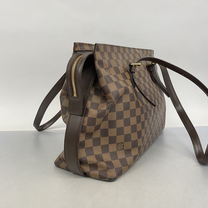 Louis Vuitton Damier Chelsea N51119 Ebene Womens Tote Bag