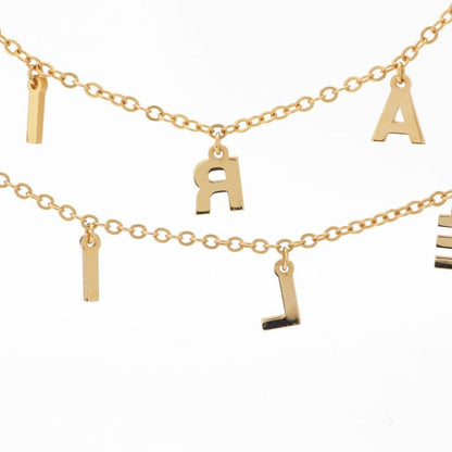 Celine Logo and Initials 2strands Necklace Accessories Gold