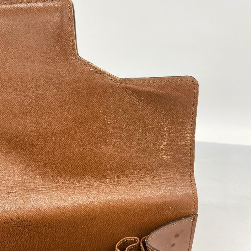 Louis Vuitton Clutch Bag Monogram Chaillot M51788 Brown Ladies