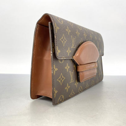 Louis Vuitton Clutch Bag Monogram Chaillot M51788 Brown Ladies
