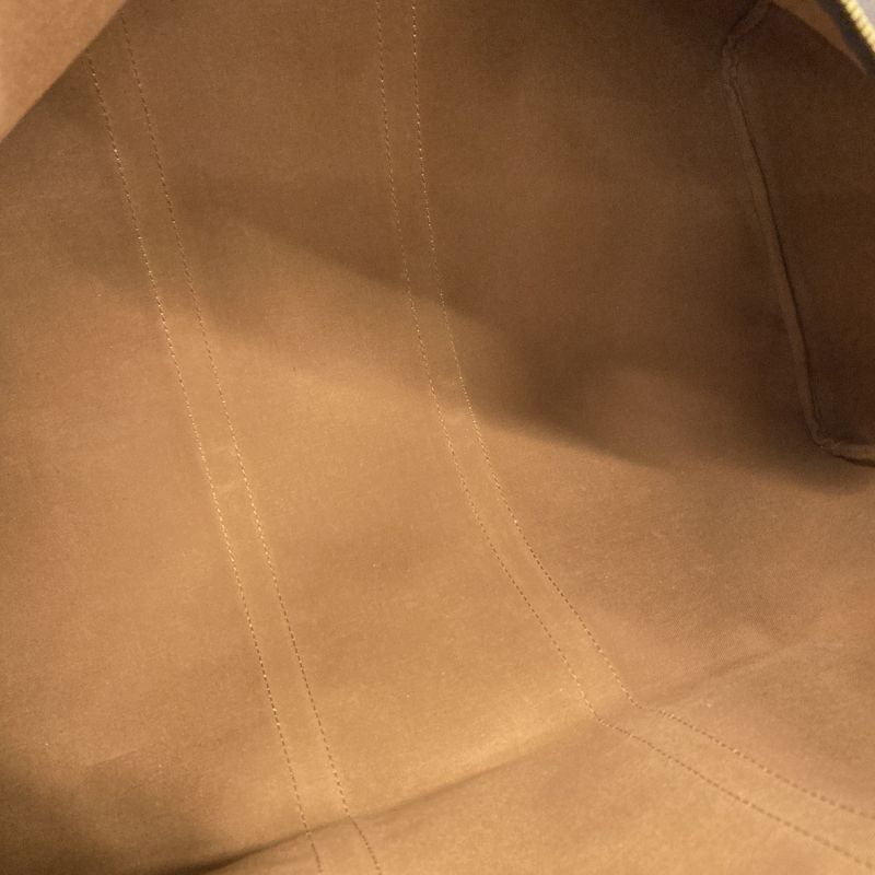 Louis Vuitton Boston Bag Monogram Keepall 55 M41424 Brown Men Women Unisex