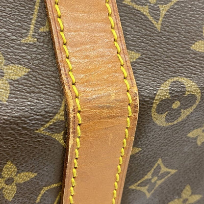 Louis Vuitton Boston Bag Monogram Keepall 55 M41424 Brown Men Women Unisex