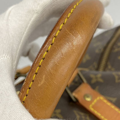 Louis Vuitton Boston Bag Monogram Keepall 55 M41424 Brown Men Women Unisex