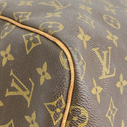 Louis Vuitton Boston Bag Monogram Keepall 55 M41424 Brown Men Women Unisex