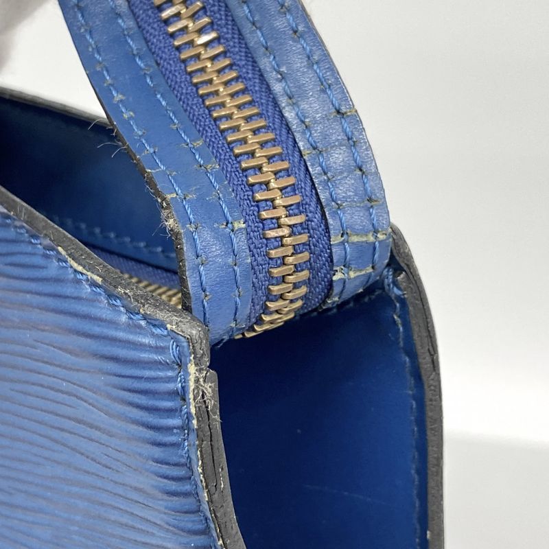 Louis Vuitton Shoulder Bag Epi Saint Jacques Shopping M52265 Toledo Blue Women's