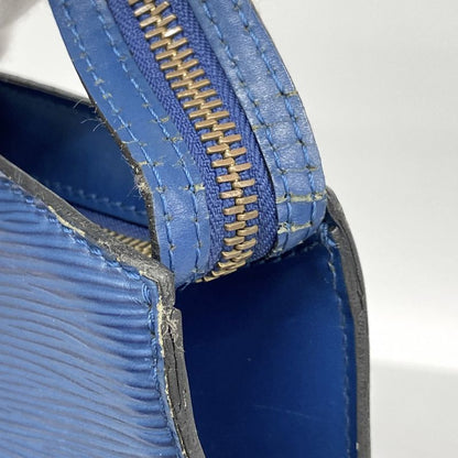 Louis Vuitton Shoulder Bag Epi Saint Jacques Shopping M52265 Toledo Blue Women's