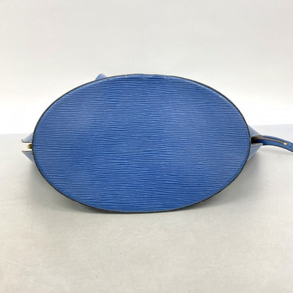 Louis Vuitton Shoulder Bag Epi Saint Jacques Shopping M52265 Toledo Blue Women's