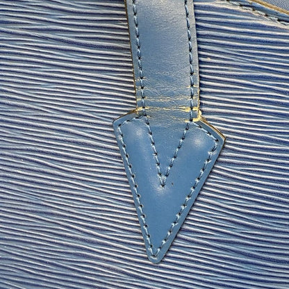Louis Vuitton Shoulder Bag Epi Saint Jacques Shopping M52265 Toledo Blue Women's