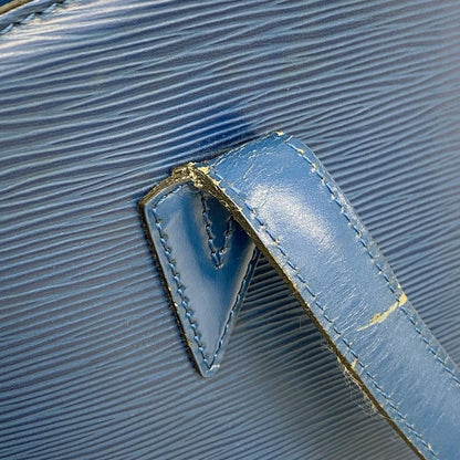 Louis Vuitton Shoulder Bag Epi Saint Jacques Shopping M52265 Toledo Blue Women's