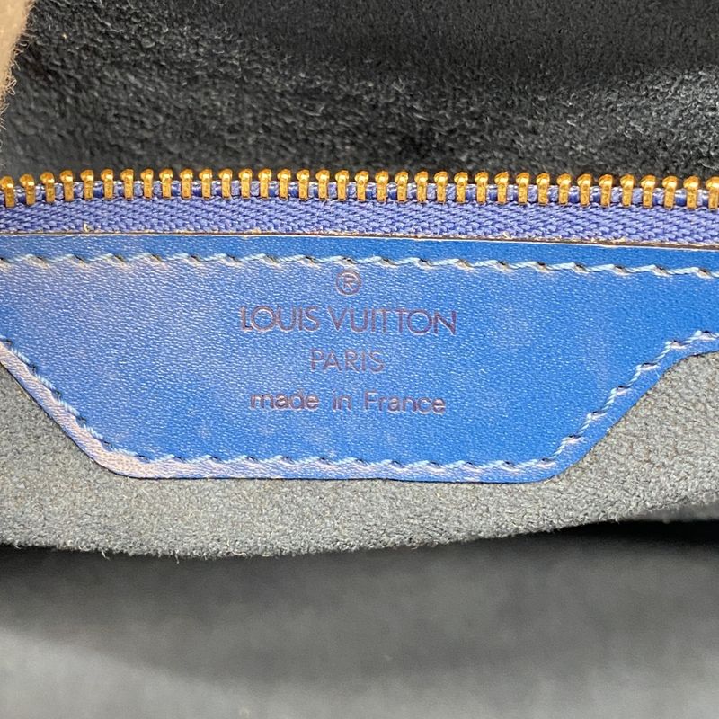Louis Vuitton Shoulder Bag Epi Saint Jacques Shopping M52265 Toledo Blue Women's