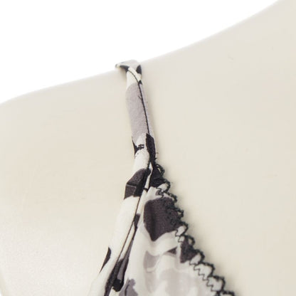 Chanel 05p Silk Coco Mark All Over Camisole Top P25641v16023 White Black 38