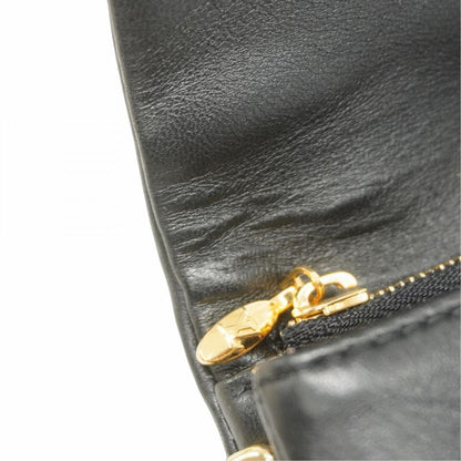 Louis Vuitton Shoulder Wallet Monogram Embossed Pochette Couss in M82116 Noir