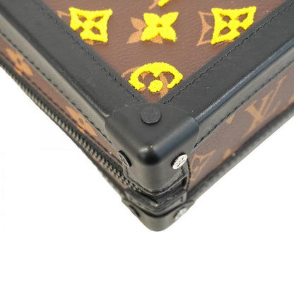 Louis Vuitton Shoulder Bag Monogram/taftage Vertical Soft Trunk M45079 Brown