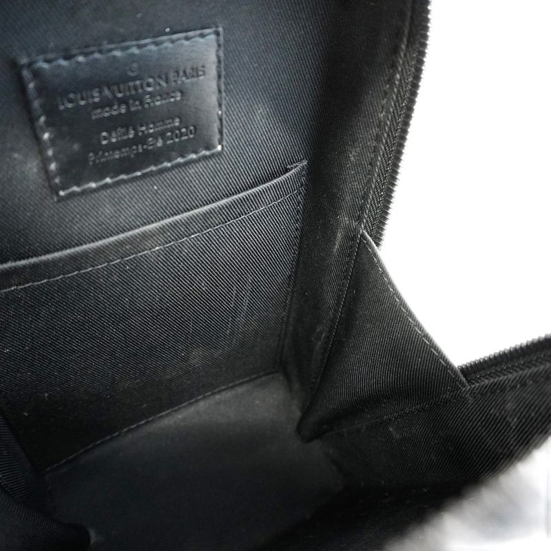 Louis Vuitton Shoulder Bag Monogram/taftage Vertical Soft Trunk M45079 Brown