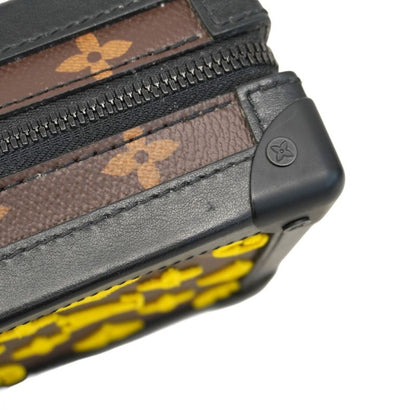 Louis Vuitton Shoulder Bag Monogram/taftage Vertical Soft Trunk M45079 Brown