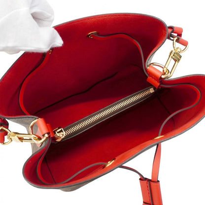 Louis Vuitton Shoulder Bag Monogram Neo-Noé M44021 Brown Coquelicot Ladies