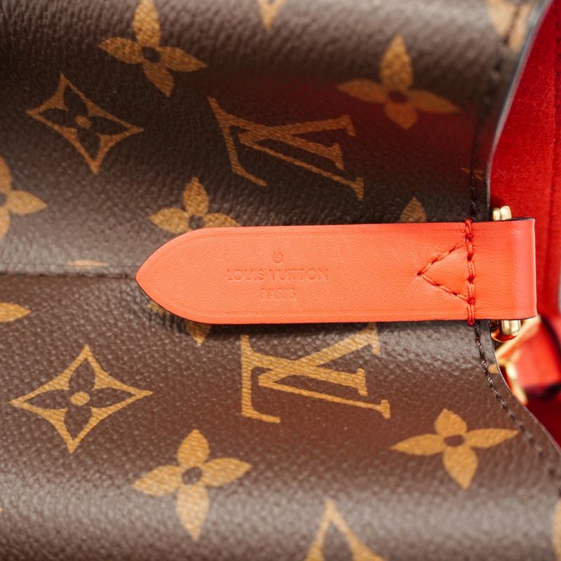 Louis Vuitton Shoulder Bag Monogram Neo-Noé M44021 Brown Coquelicot Ladies