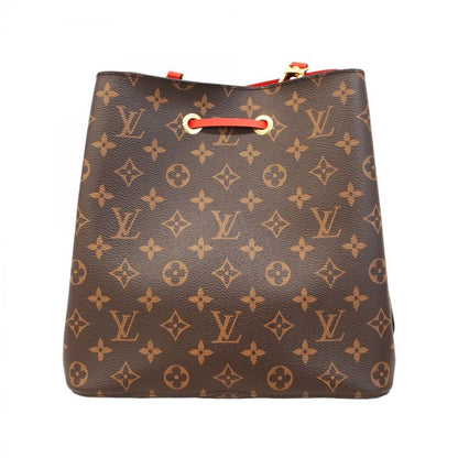 Louis Vuitton Shoulder Bag Monogram Neo-Noé M44021 Brown Coquelicot Ladies