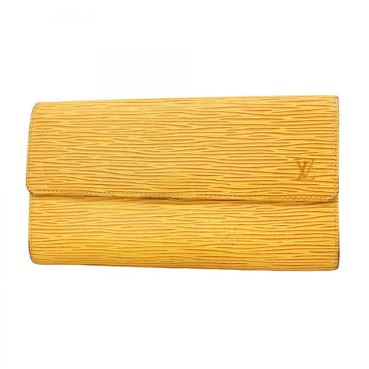 Louis Vuitton Epi Pochette Porte Monet Cles Di M63579 Jeanne Women's Long Wallet