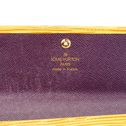 Louis Vuitton Epi Pochette Porte Monet Cles Di M63579 Jeanne Women's Long Wallet