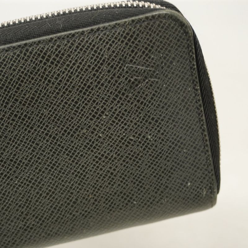 Louis Vuitton Taiga Zippy Wallet Vertical M30503 Ardoise Men's