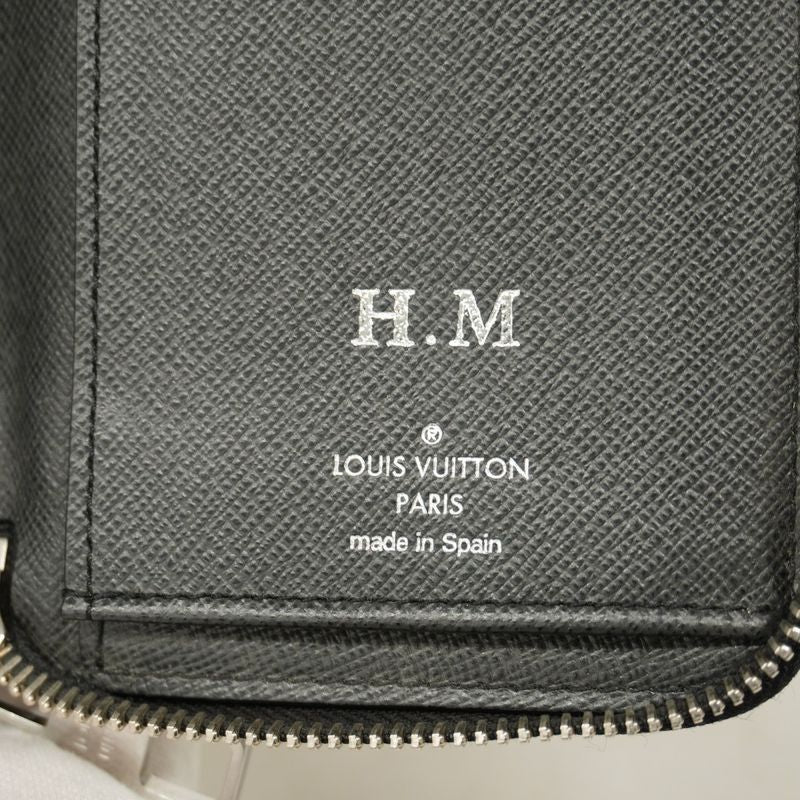 Louis Vuitton Taiga Zippy Wallet Vertical M30503 Ardoise Men's