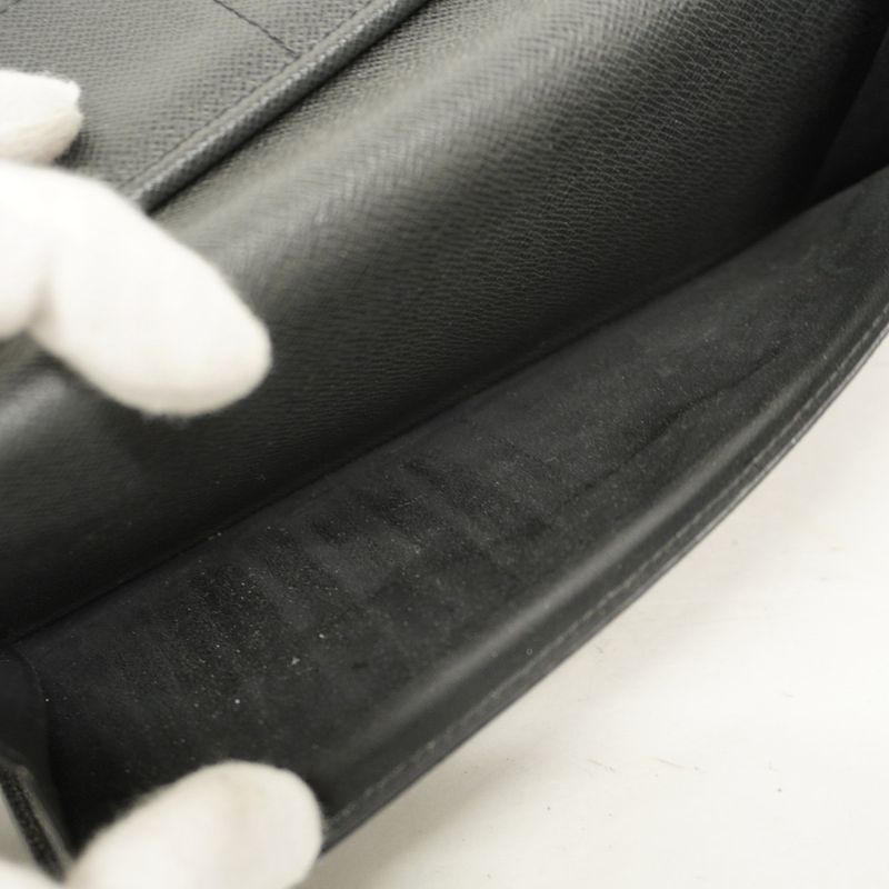 Louis Vuitton Taiga Zippy Wallet Vertical M30503 Ardoise Men's