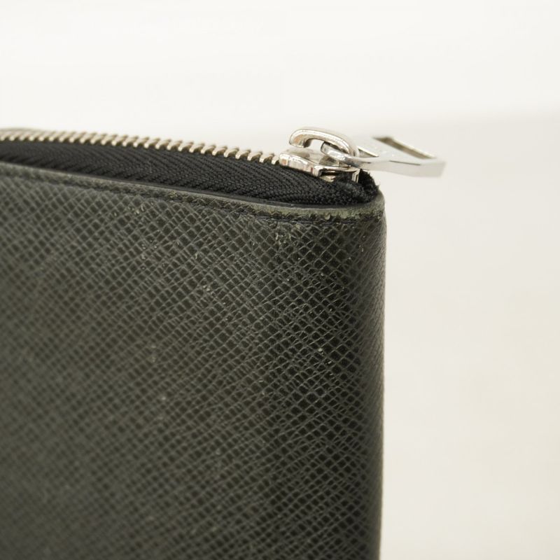 Louis Vuitton Taiga Zippy Wallet Vertical M30503 Ardoise Men's