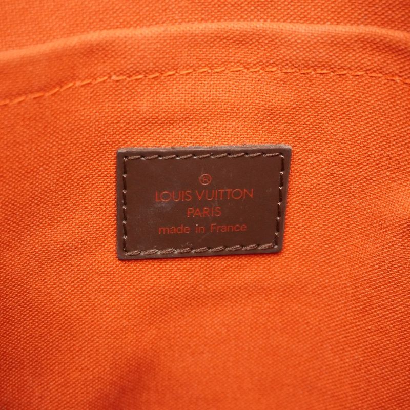 Louis Vuitton Damier Irovo MM N51995 Ebène Women's Shoulder Bag