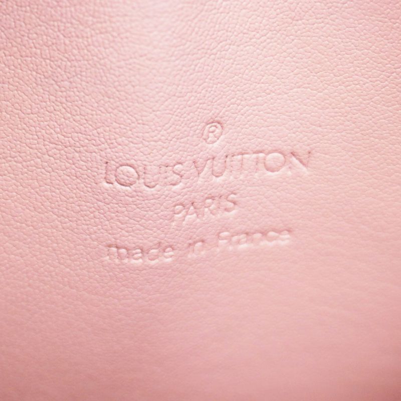Louis Vuitton Shoulder Bag Vernis Wooster M91037 Rose Women