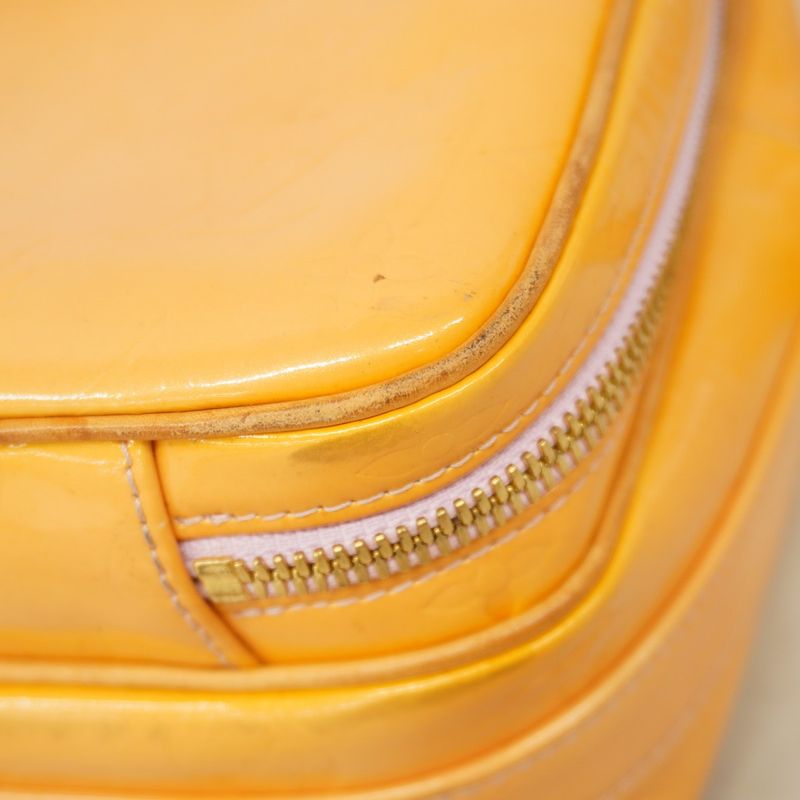 Louis Vuitton Shoulder Bag Vernis Wooster M91037 Rose Women