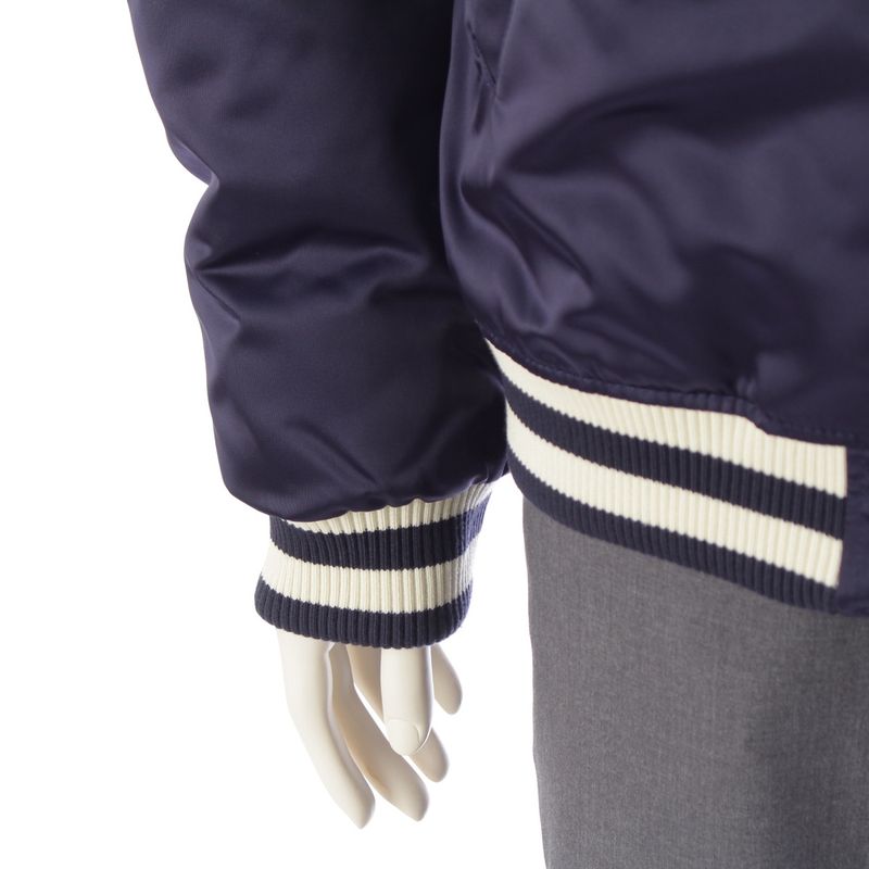 Louis Vuitton 2025 Nylon LV Lovers Embroidered Baseball Jacket Blouson Outerwear