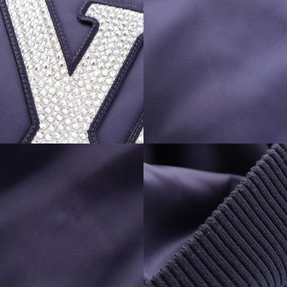 Louis Vuitton 2025 Nylon LV Lovers Embroidered Baseball Jacket Blouson Outerwear