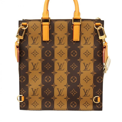 Louis Vuitton Tote Monogram Stripe Sac Pura Messenger M45969 Brown 2way Bag