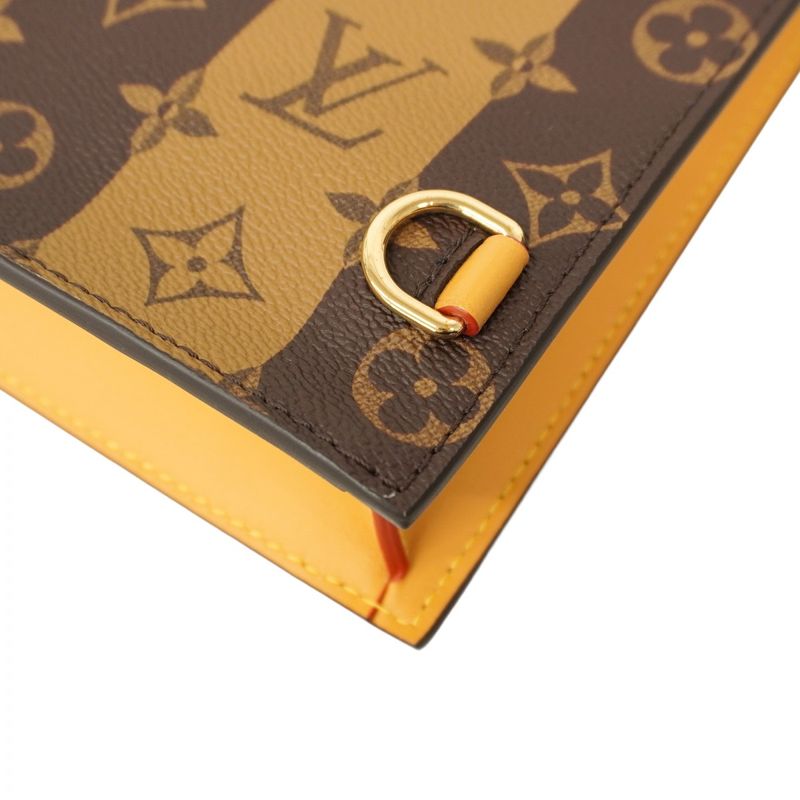 Louis Vuitton Tote Monogram Stripe Sac Pura Messenger M45969 Brown 2way Bag