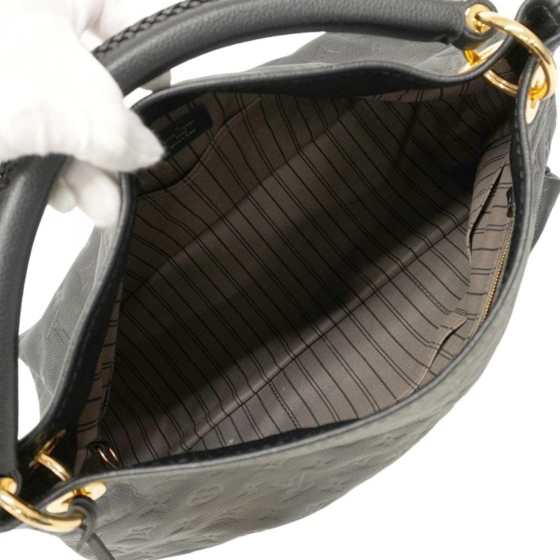 Louis Vuitton Shoulder Bag Monogram/empreinte Artsy MM M41066 Noir Black Women