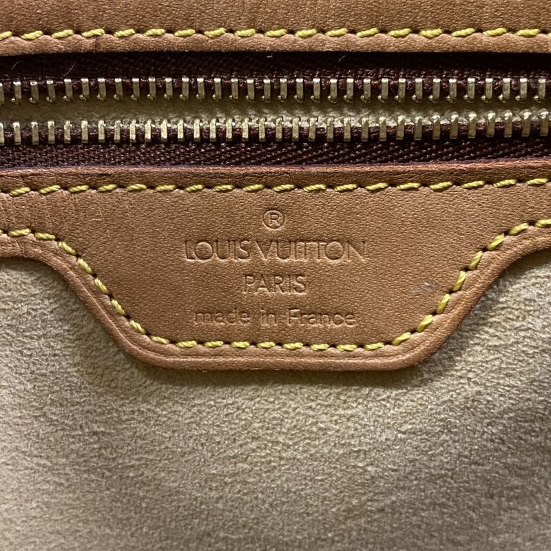 Louis Vuitton Shoulder Bag Monogram Looping GM M51145 Brown Ladies