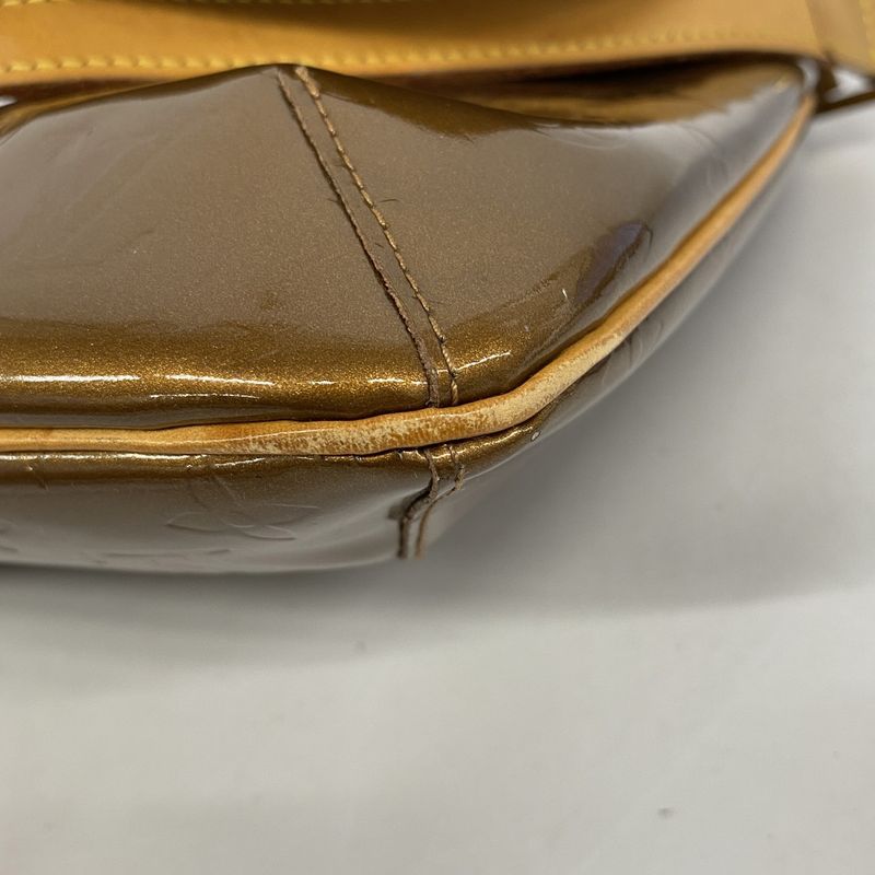 Louis Vuitton Shoulder Bag Vernis Thompson Street M91124 Bronze Women's