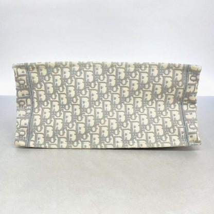 Christian Dior Tote Bag Book Tote Canvas Gray Women's