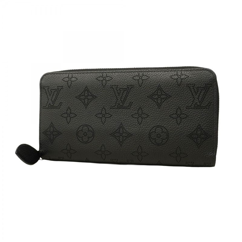Louis Vuitton Mahina Zippy Wallet M61867 Noir Black Women