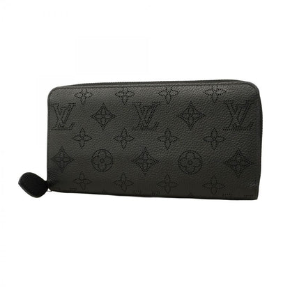 Louis Vuitton Mahina Zippy Wallet M61867 Noir Black Women