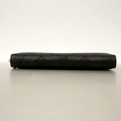 Louis Vuitton Mahina Zippy Wallet M61867 Noir Black Women