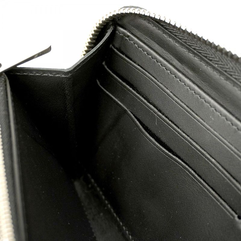 Louis Vuitton Mahina Zippy Wallet M61867 Noir Black Women