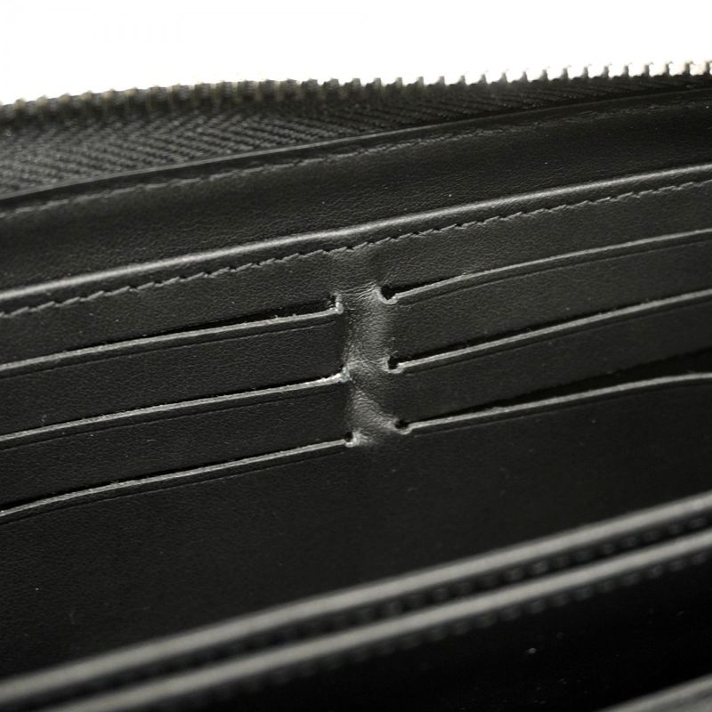 Louis Vuitton Mahina Zippy Wallet M61867 Noir Black Women