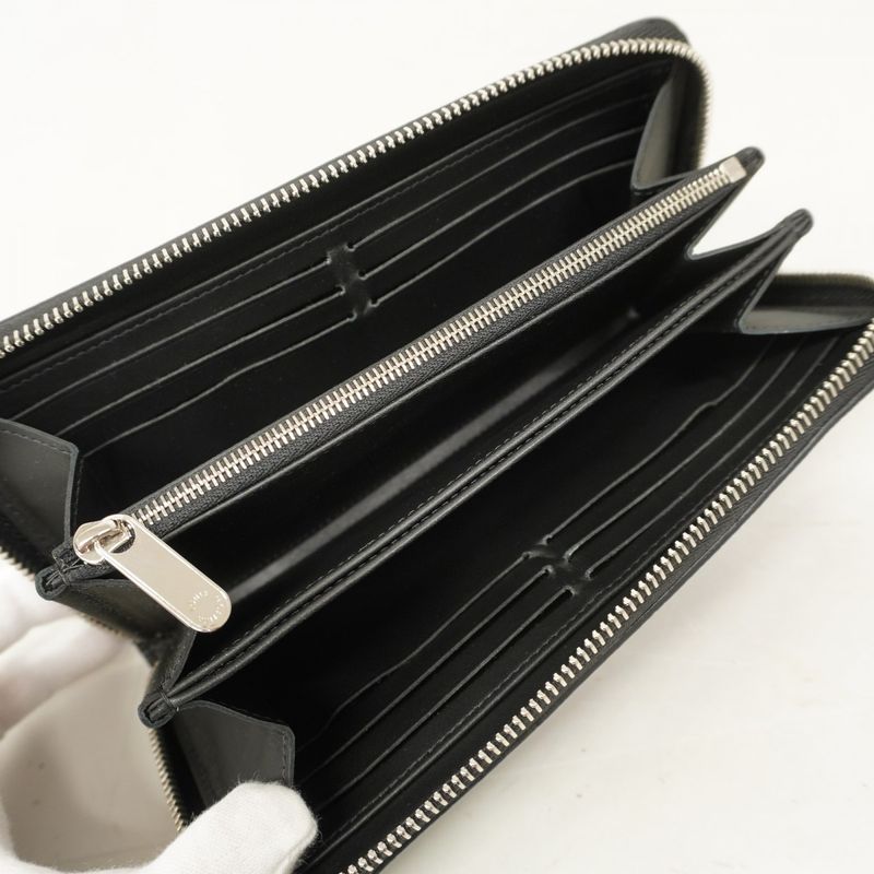 Louis Vuitton Mahina Zippy Wallet M61867 Noir Black Women