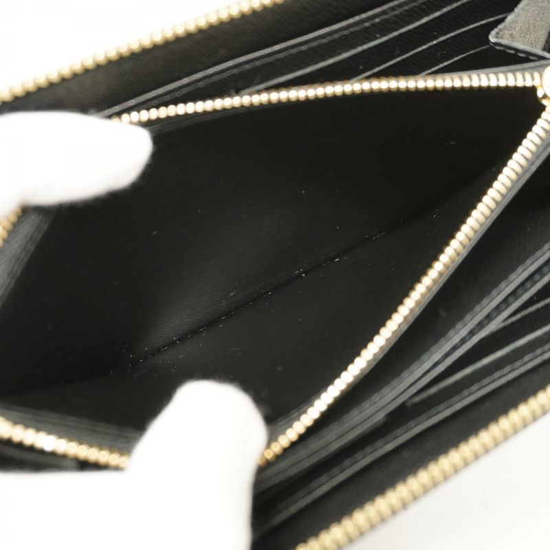Louis Vuitton Epi Zippy Wallet M68755 Noir Black Women