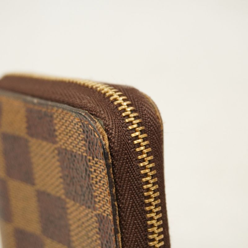 Louis Vuitton Coin Case Damier Zippy Coin Purse N63070 Ebène Men Women Unisex