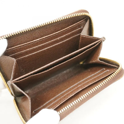 Louis Vuitton Coin Case Damier Zippy Coin Purse N63070 Ebène Men Women Unisex
