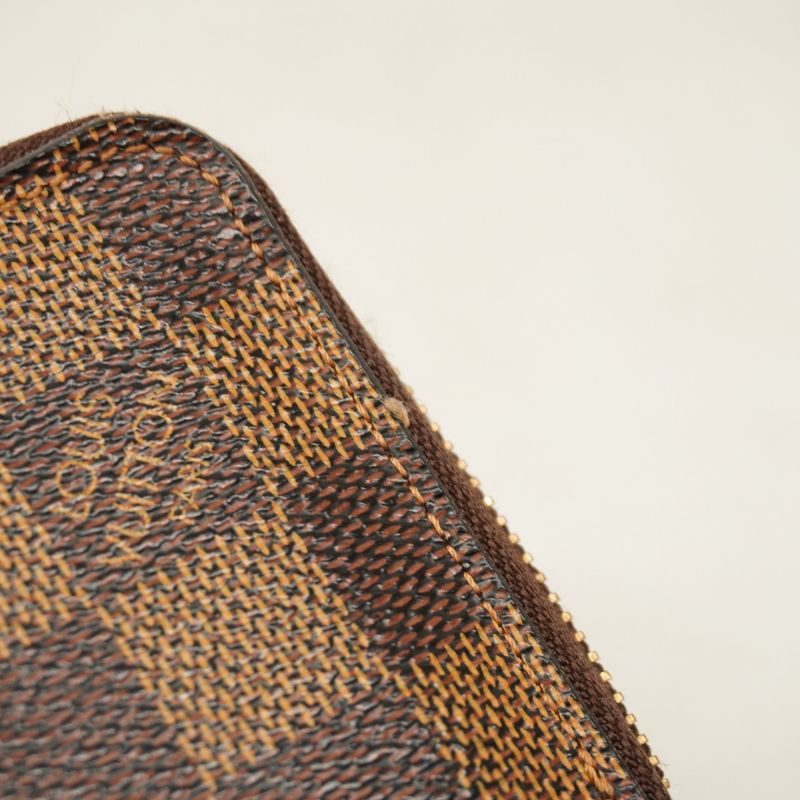 Louis Vuitton Coin Case Damier Zippy Coin Purse N63070 Ebène Men Women Unisex